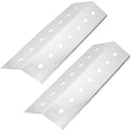 Well Grill Stainless Steel Heat Plate Flame Tamer for Gas Grill, 2-Pack