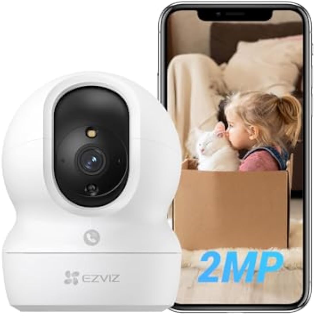 EZVIZ CP1 Pro 2MP Indoor Security Camera | 360° Tracking & Night Vision
