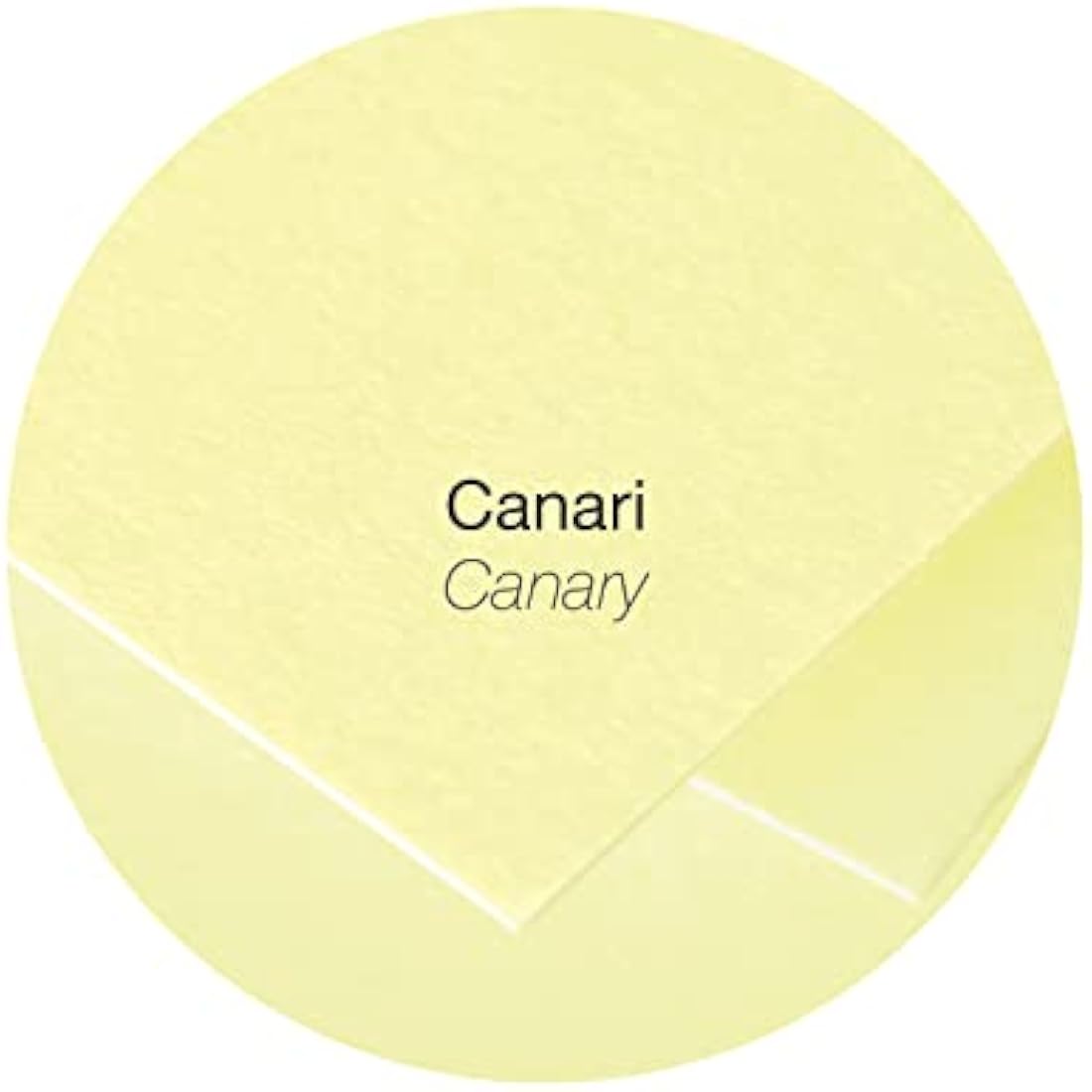 Clairefontaine Pollen Canary Envelopes - DL 120gsm Adhesive Strip (20 Pack)