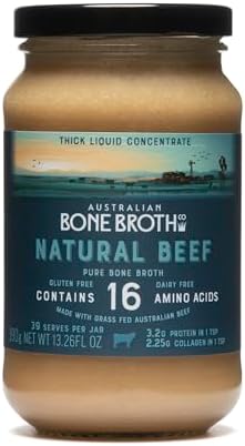 Grass-Fed Beef Bone Broth Concentrate | Collagen & Protein