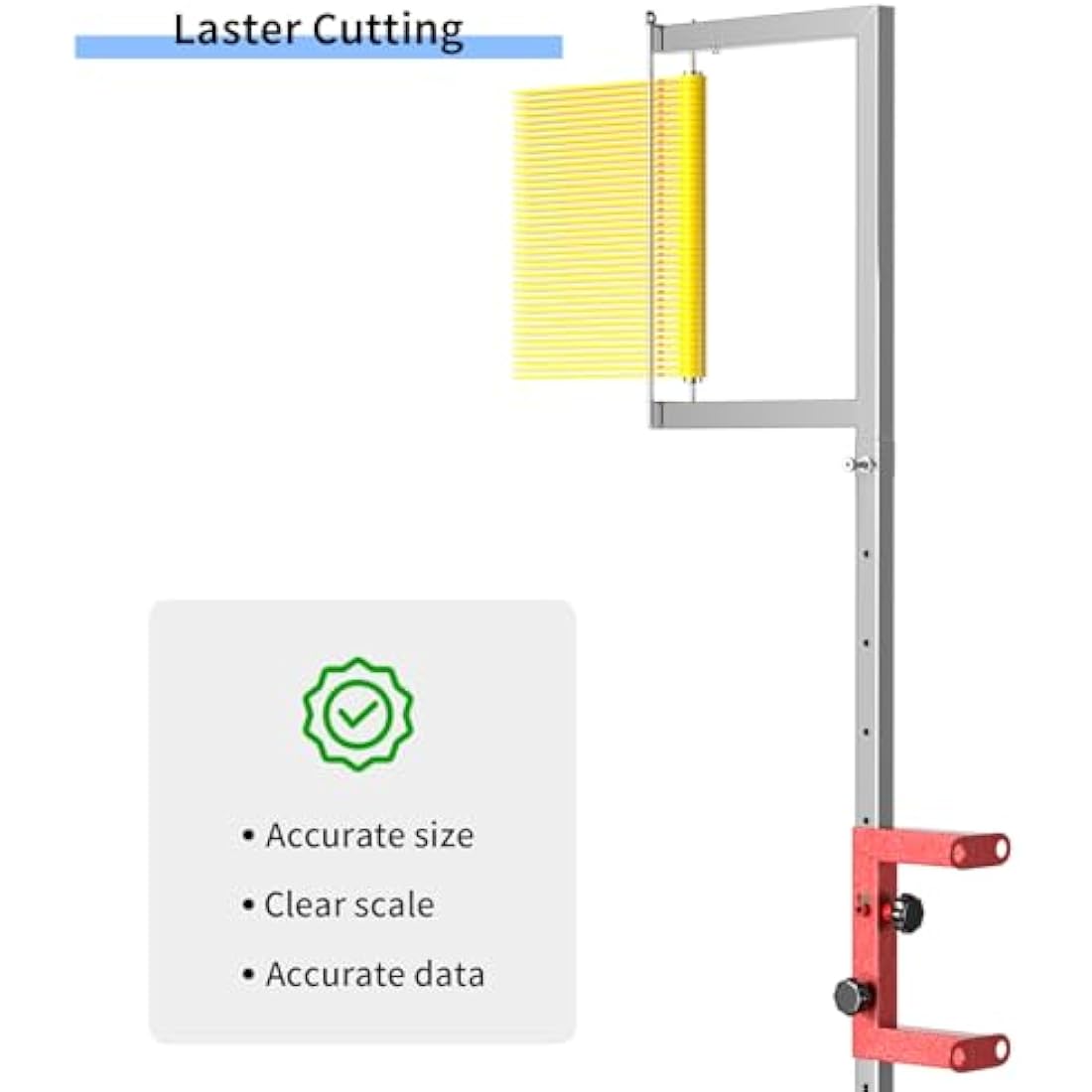 Wall Mounted Vertical Jump Tester – Adjustable Sports Scale
