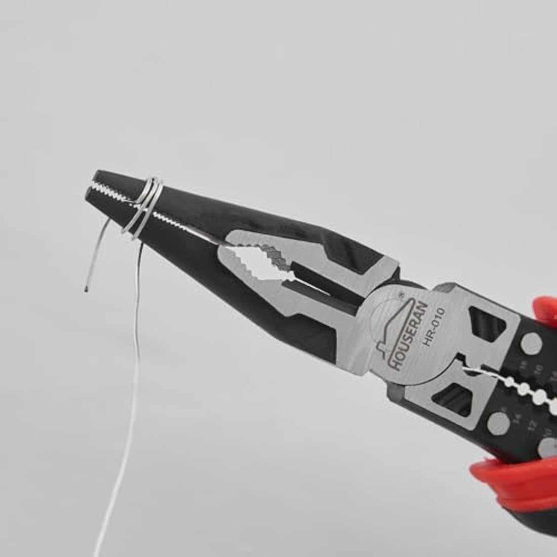 HOUSERAN 3-Piece Pliers Set | 55 Steel Spring Loaded Hand Tool Kit