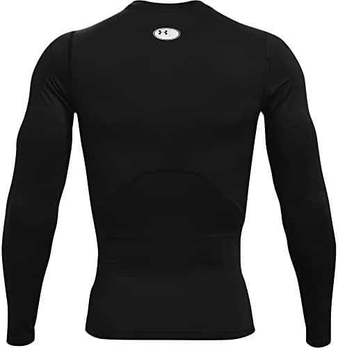 Under Armour Men's HeatGear Long Sleeve Compression Shirt - Midnight Navy