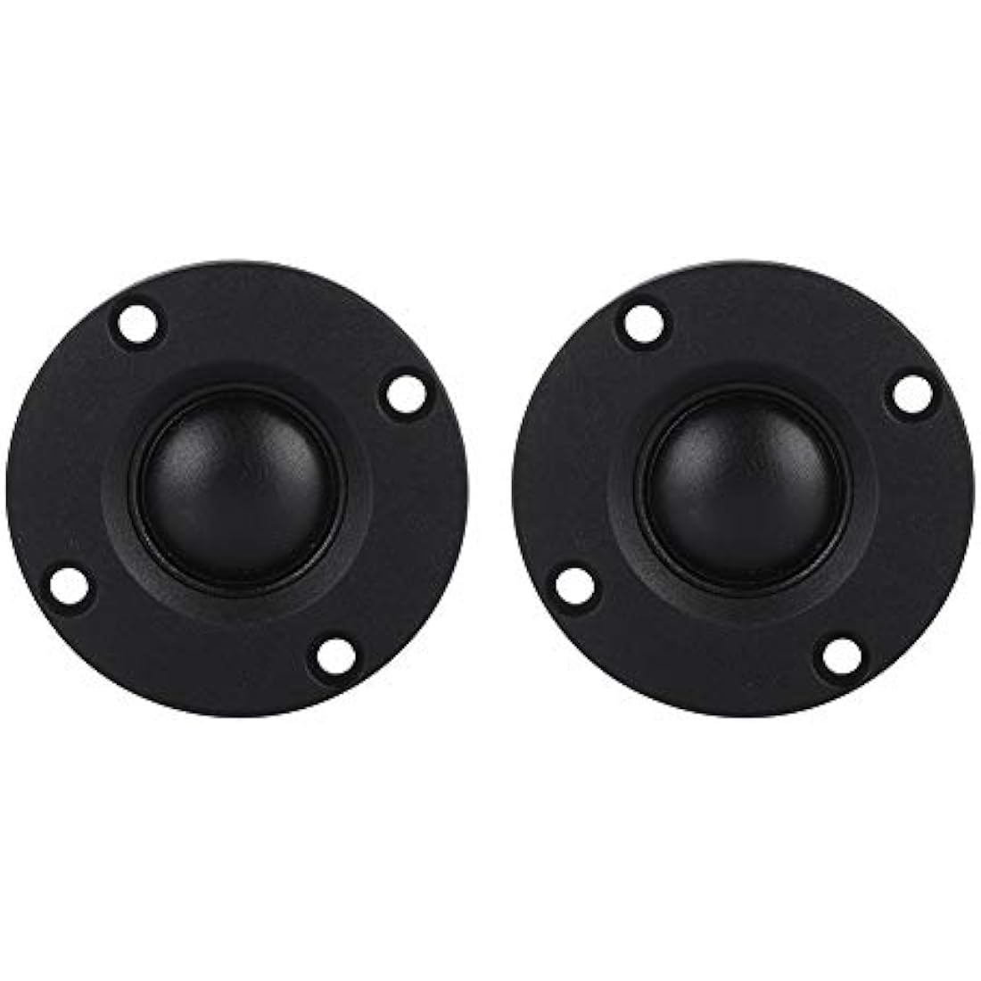 Socobeta 2Pcs HiFi Silk Film Dome Tweeter - 30W 6Ω Treble Loudspeaker