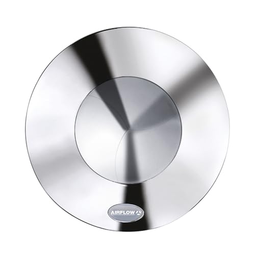 Airflow Icon 15 Extractor Fan Cover – Polished Chrome Finish