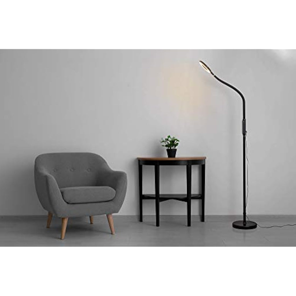 3-in-1 LED Daylight Lamp – Adjustable Floor, Desk & Clamp