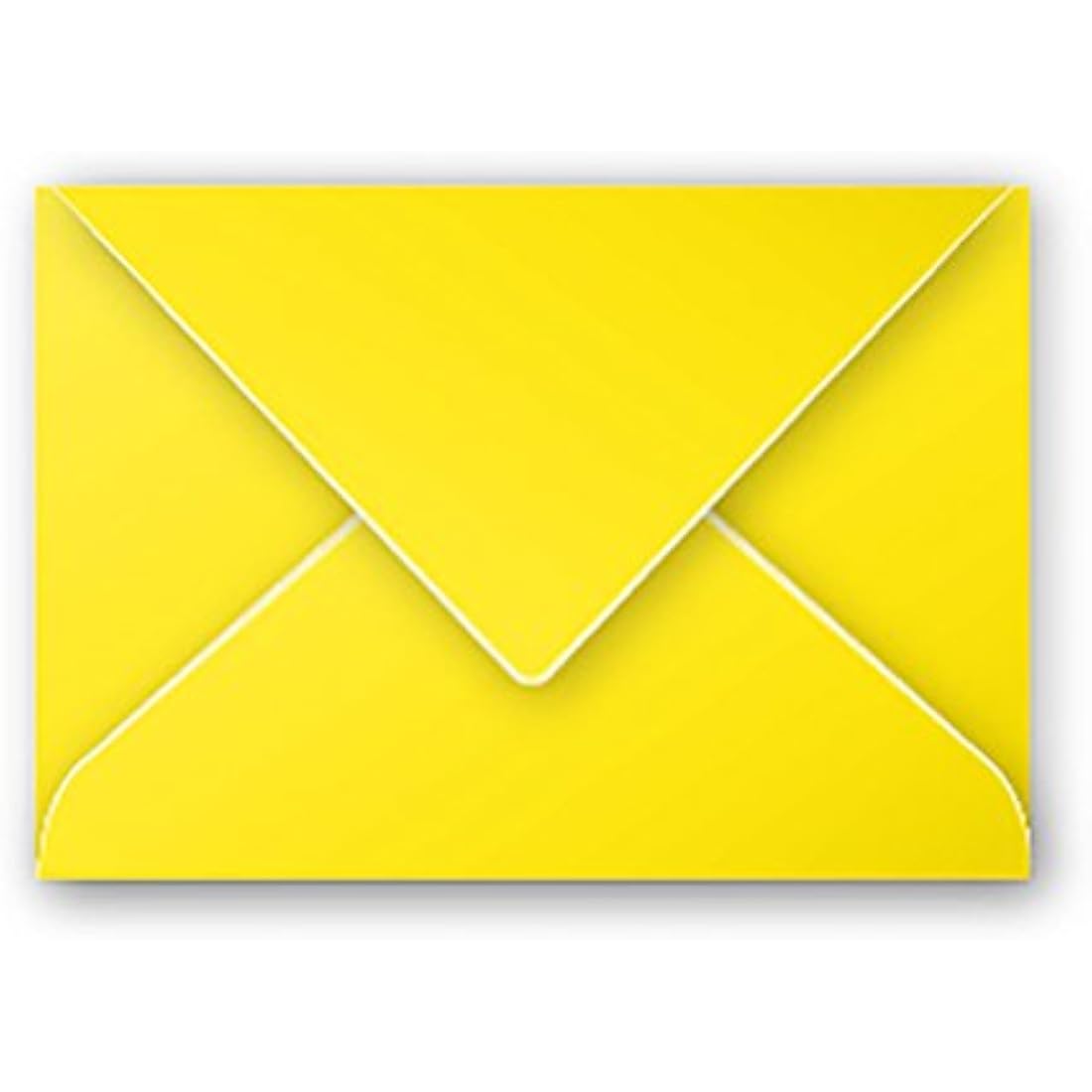 Clairefontaine Pollen Envelopes - Intensive Yellow 75x100mm - 20 Pack
