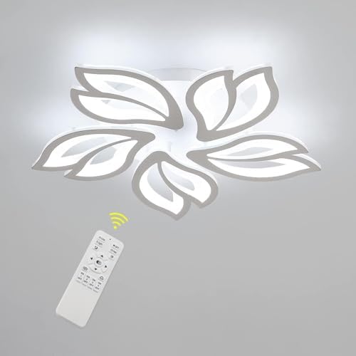 Jolof Store Modern Flower LED Ceiling Light – 45W Dimmable Floral Chandelier