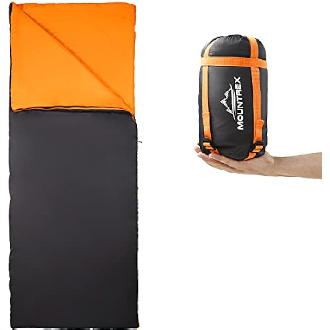 MOUNTREX Ultralight Summer Sleeping Bag – 700g Compact Blanket for Camping
