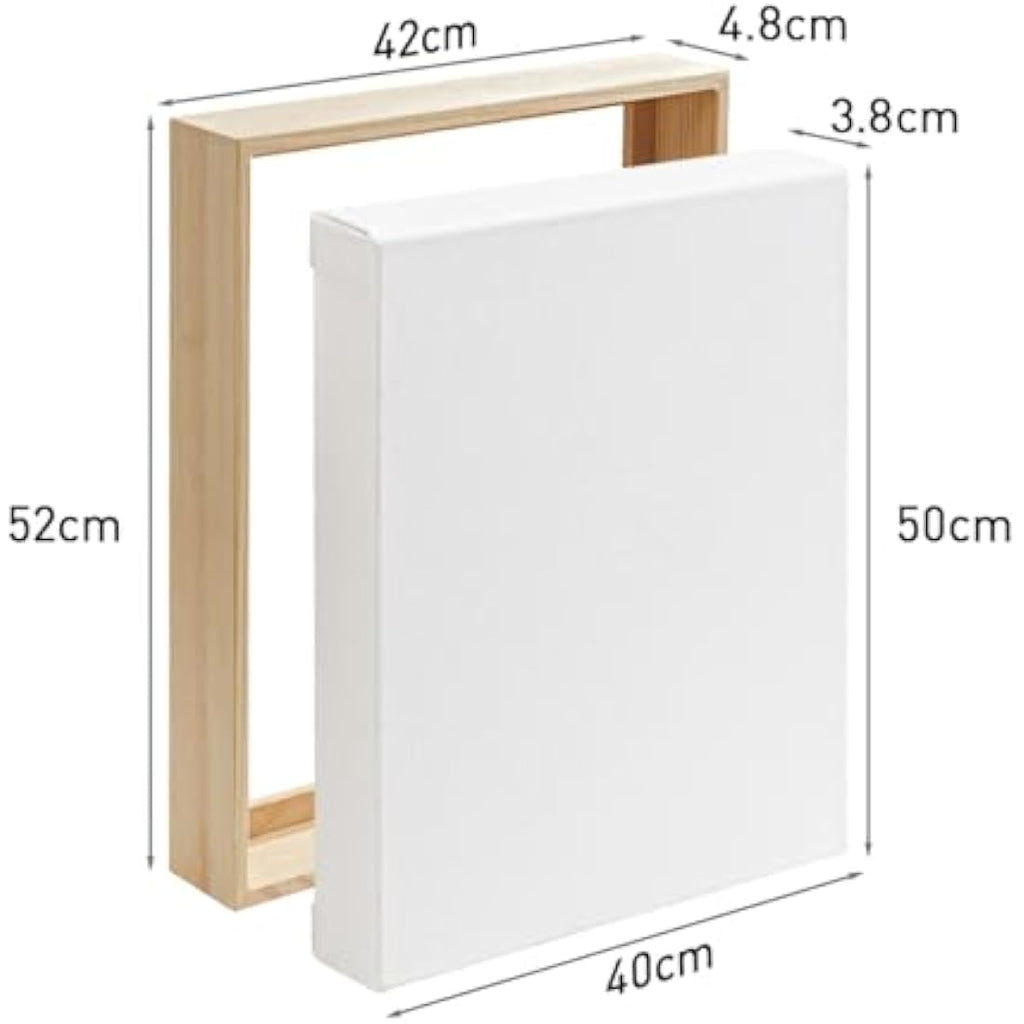 Jolof Store Stretched Canvas with Pinewood Floating Frame - 40x50cm