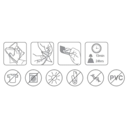 VELCRO Brand Sew On Fabric Tape | White Hook & Loop Fastener for Sewing