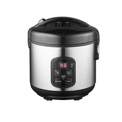 Lakeland Digital Rice Cooker 1L - 4-6 Portions with Porridge Setting