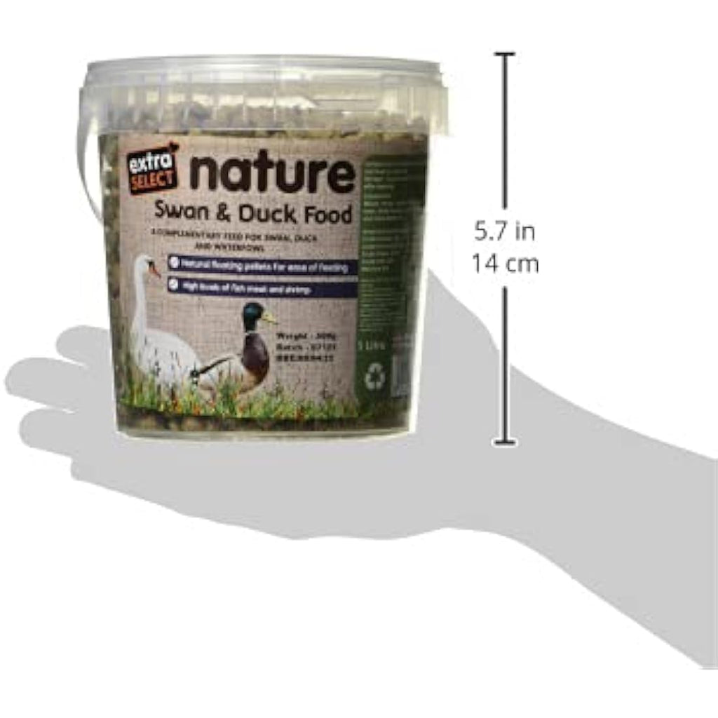 Floating Duck and Swan Feed – Premium Waterfowl Pellets, 1L