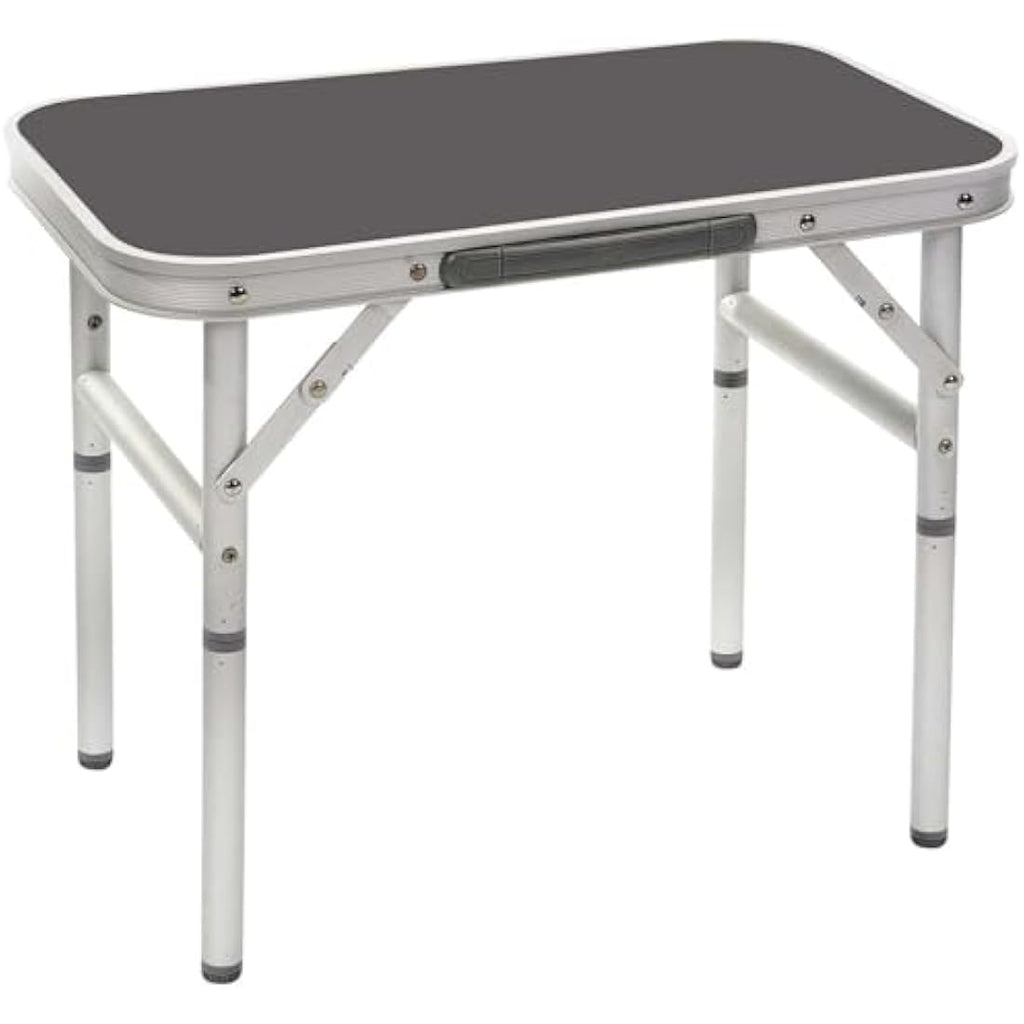Bo-Camp Aluminium Camping Table – Adjustable & Compact – 56x34 cm