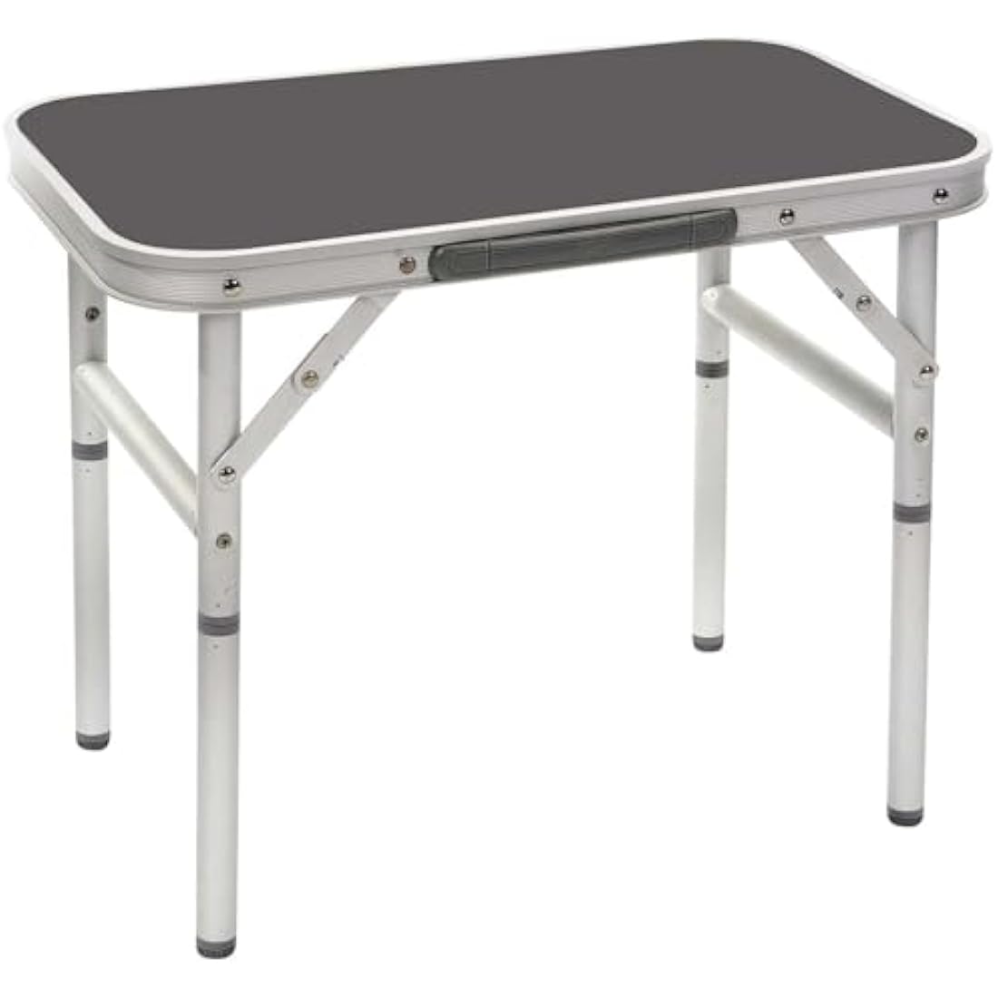Bo-Camp Aluminium Camping Table – Adjustable & Compact – 56x34 cm