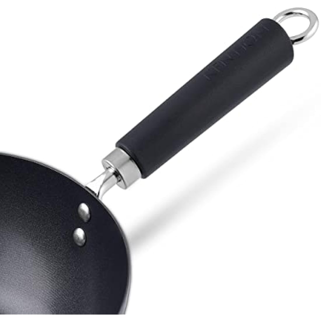 Ken Hom Excellence Carbon Steel Mini Wok | 20cm Non-Stick Induction