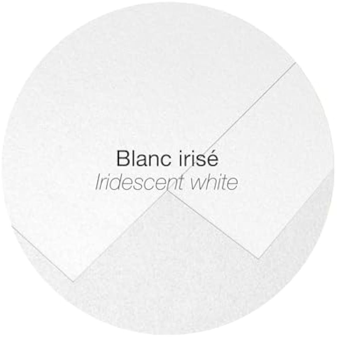 Clairefontaine Pollen Iridescent Square Envelopes - White 140mm (20 Pack)