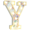 Vimlits Unicorn LED Light Up Letter Y – Warm White Bedroom Wall Decor
