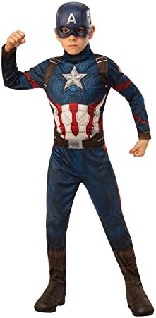 Marvel Captain America Kids Costume – Avengers Endgame Superhero Outfit