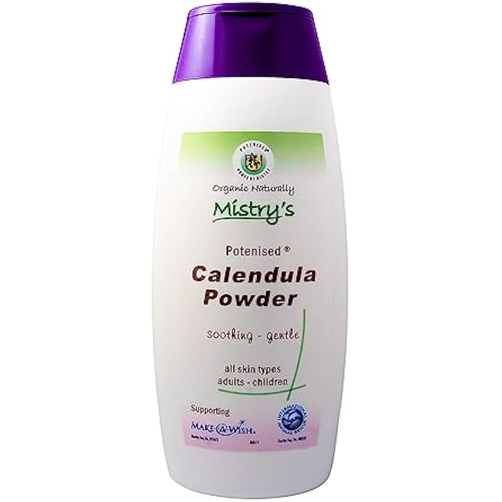Mistry's Calendula Powder 150g | Natural Vegan Skin Relief for Rashes