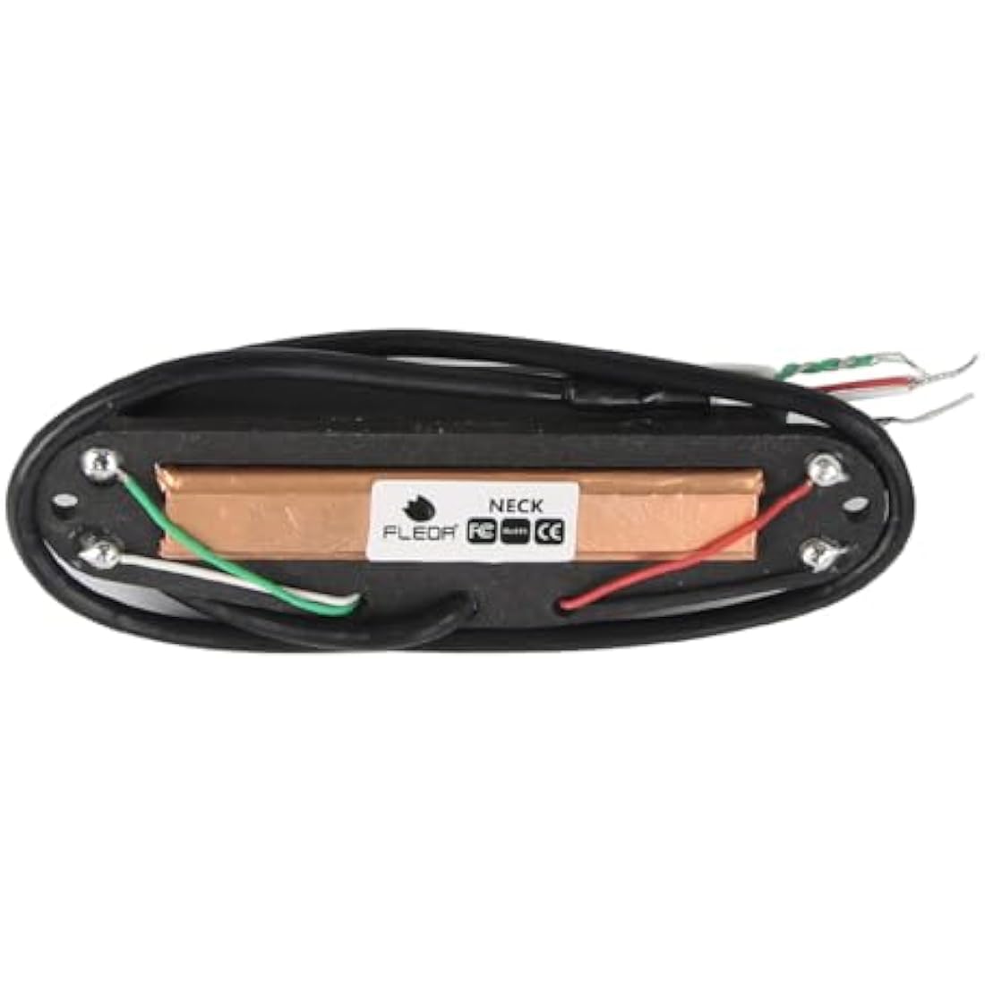 FLEOR Alnico 5 Hot Rail Humbucker Pickup for ST SQ TL Electric Guitar