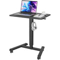 BONTEC Mobile Standing Desk | Height Adjustable 65x45cm Portable Table