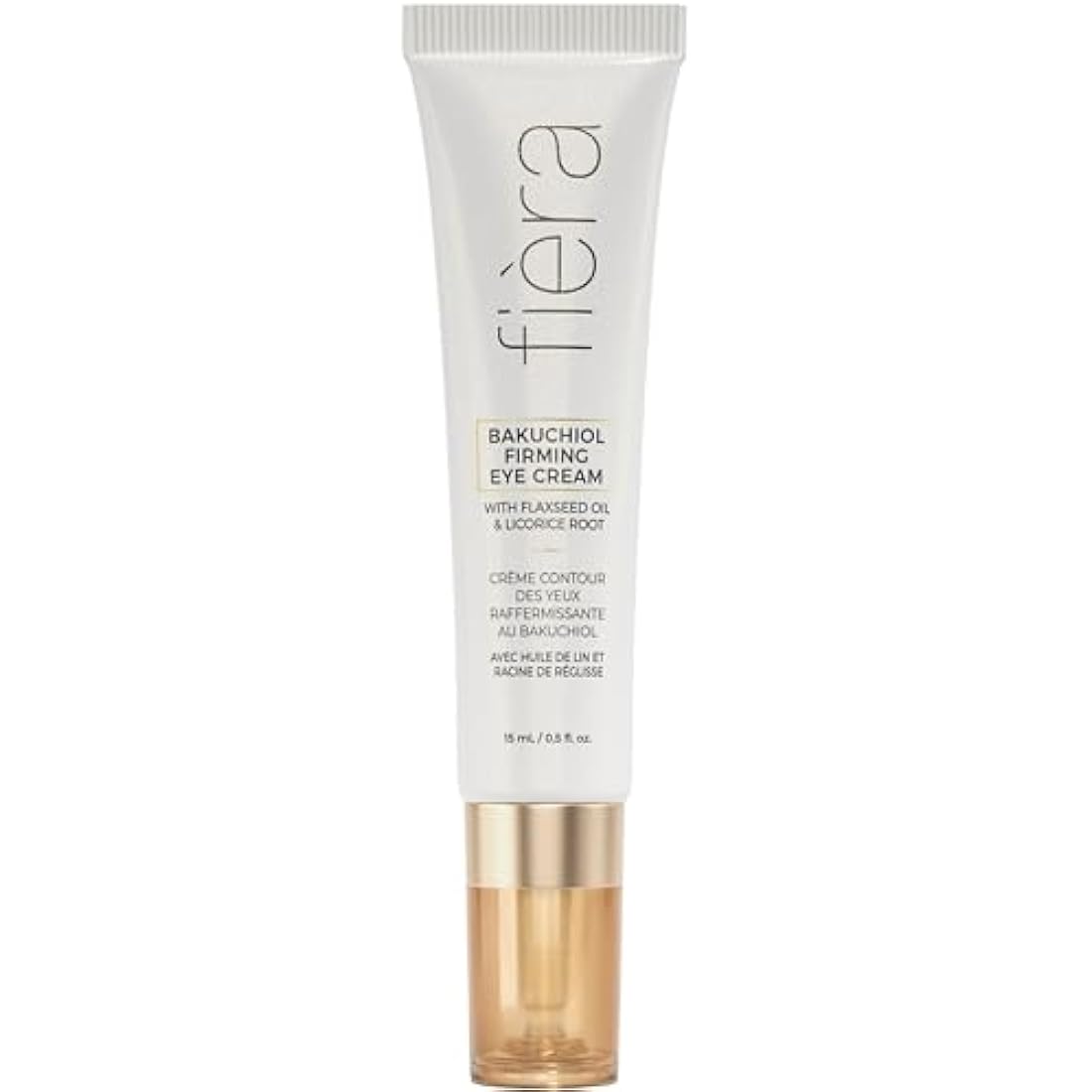 Fièra Bakuchiol Firming Eye Cream for Mature Skin – Anti-Aging, 15ml