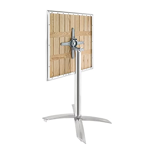Jolof Store Ash Wood Square Bistro Table – Folding Indoor Outdoor Patio