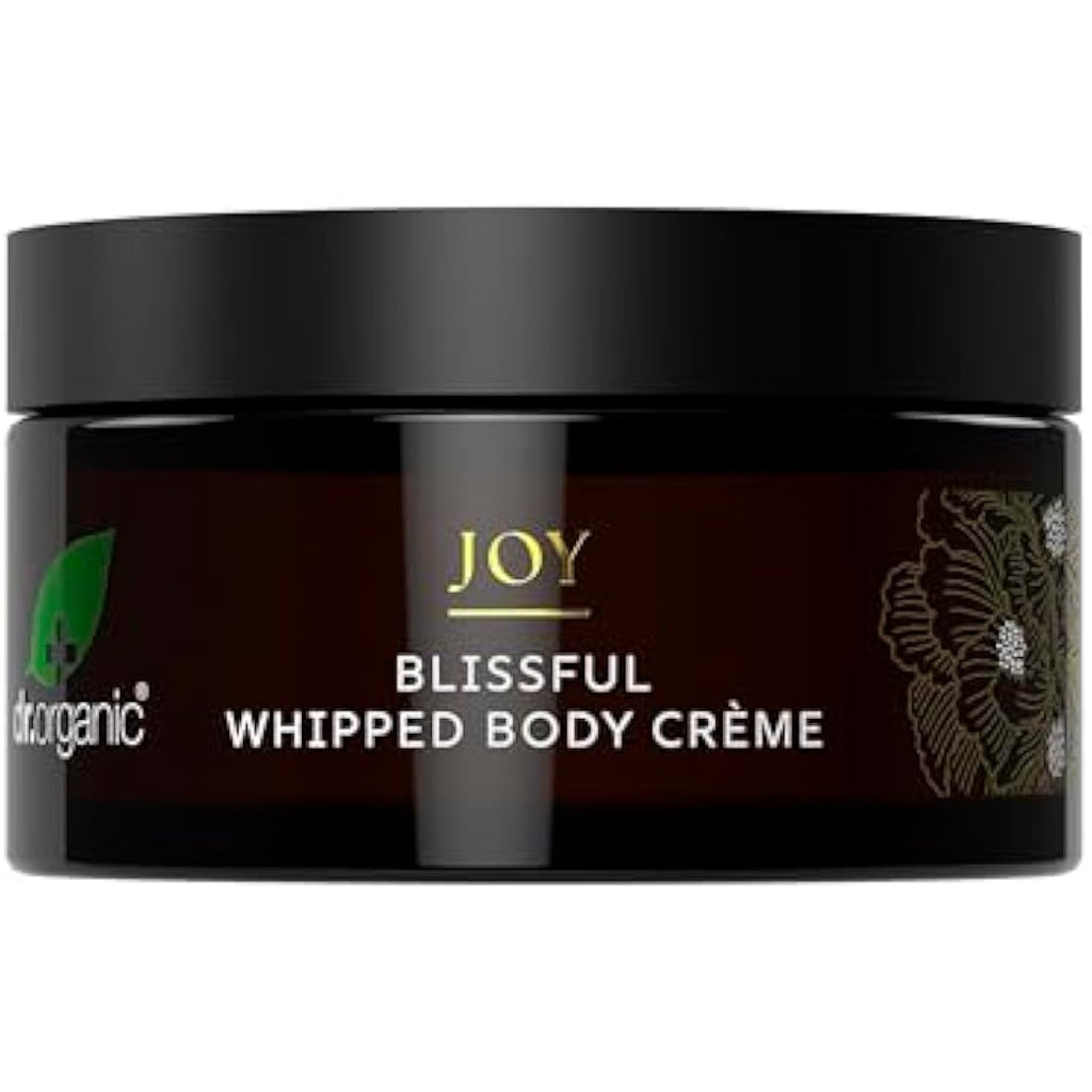 Dr Organic Evoke Joy Whipped Body Crème – Mimosa & Meadowsweet 200ml