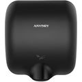 anydry 2800 Commercial Hand Dryer - Matte Black Stainless Steel