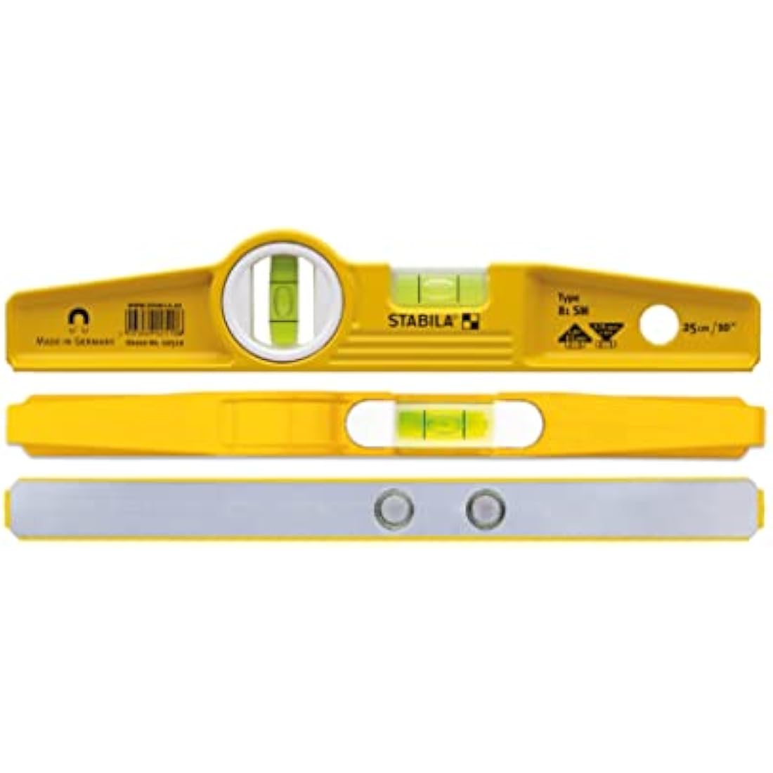 Stabila 81s-10ml Magnetic Torpedo Level – 25cm Cast Aluminum Profile