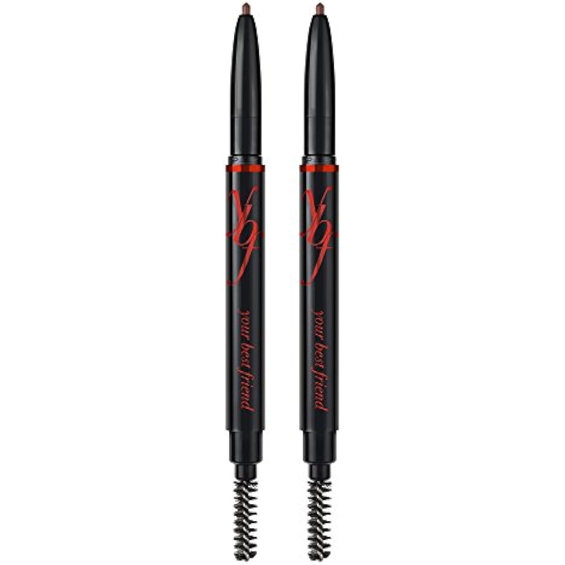 ybf Beauty Universal Eyebrow Pencil Duo with Spoolie - Taupe