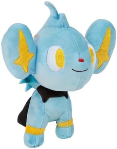 Pokémon Shinx 30 cm Plush Toy – Officially Licensed Jazwares Stuffed Animal