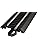 Bachmann HO Scale E-Z Track 9" Straight Steel Alloy Rail - 50 Piece Bulk