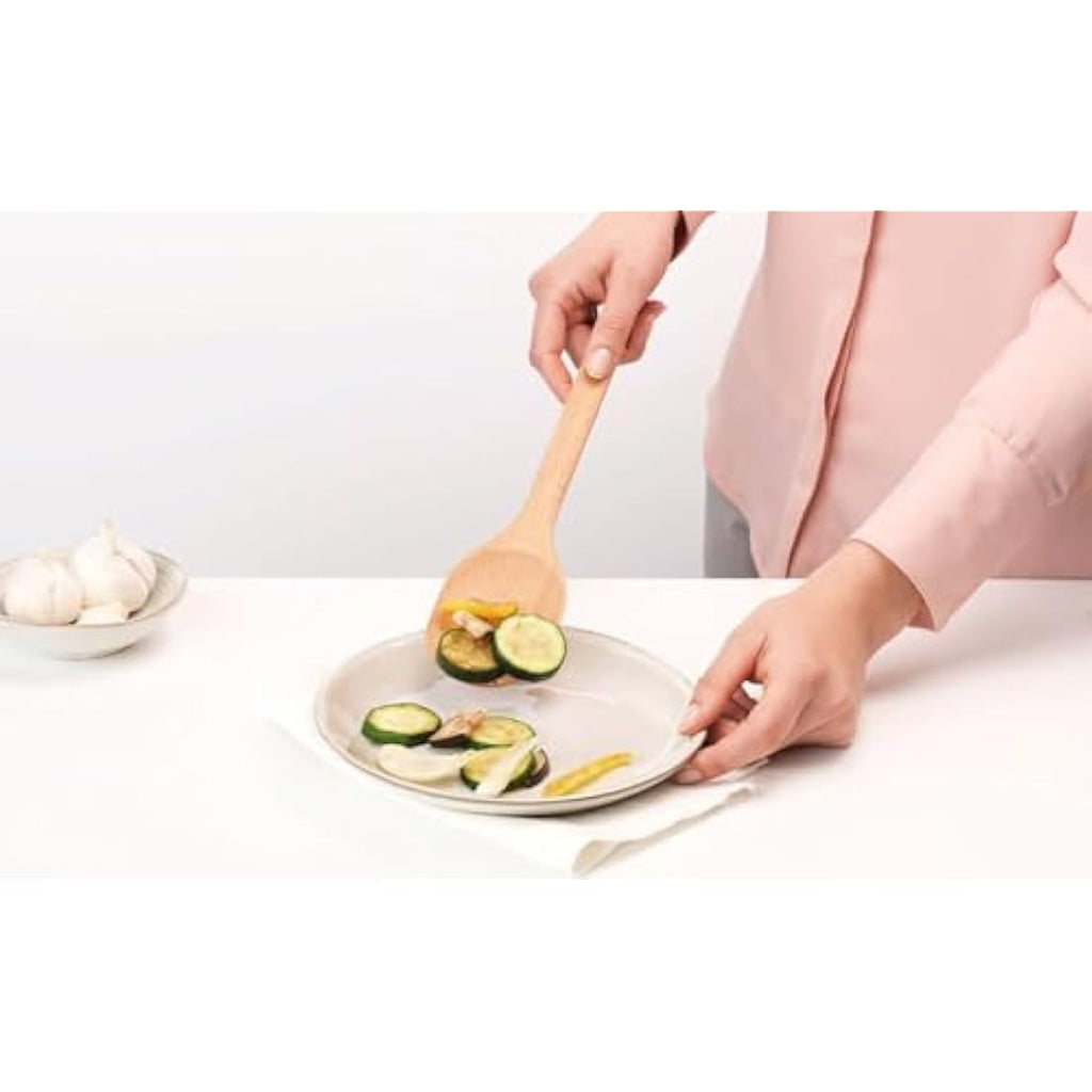 Brabantia 3 Piece Beech Wood Kitchen Utensil Set | Sustainable Cookware