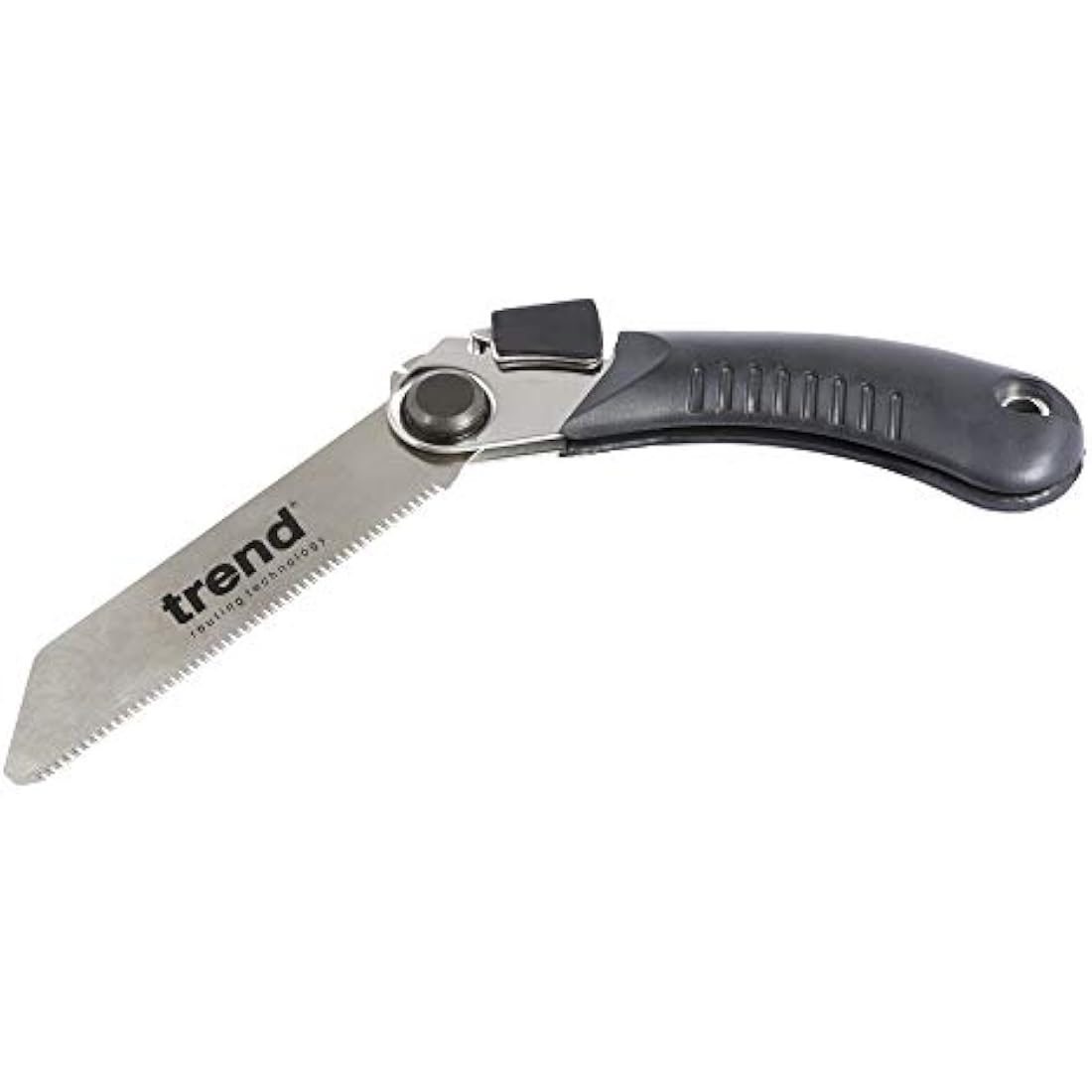 Trend Folding Flush Cut Saw – 120mm Carbon Steel Blade for Dowels