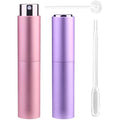 Zingso 10ml Perfume Atomiser Bottles | 2 Pcs Leakproof Refillable Spray