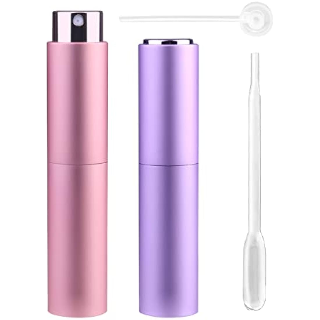Zingso 10ml Perfume Atomiser Bottles | 2 Pcs Leakproof Refillable Spray
