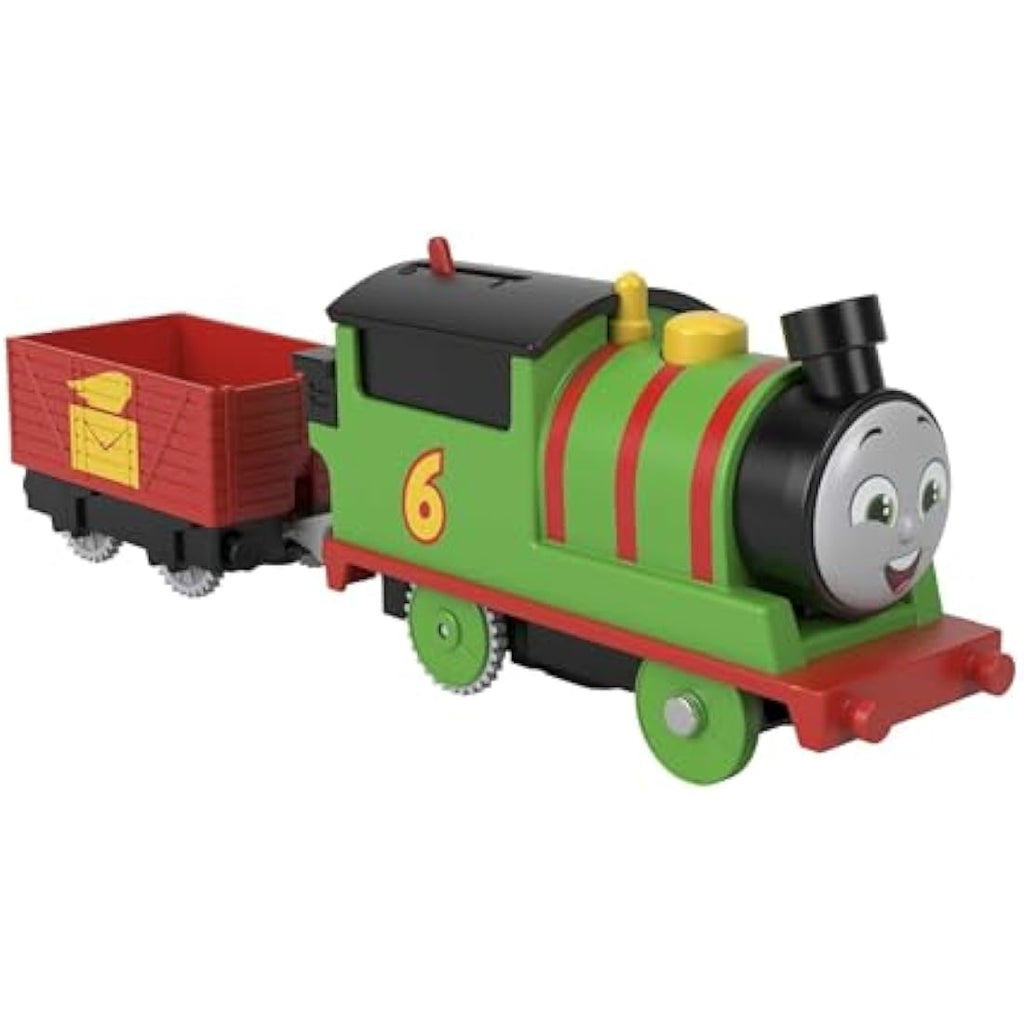 Thomas & Friends Percy Motorized Toy Train Engine with Tender