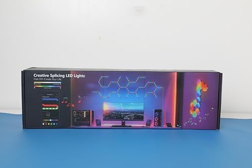Jolof Store RGB LED Wall Light – DIY Modular Gaming Splicing Lights