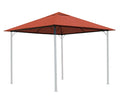 Quick Star Replacement Gazebo Roof 3x3m | Water-Repellent Orange-Red