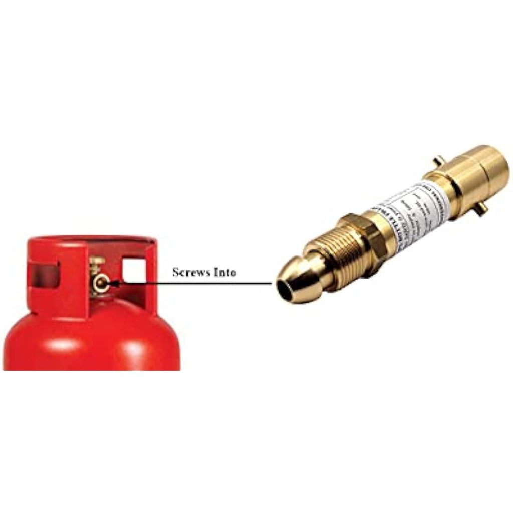 LPG UK Bayonet Propane Gas Bottle Filler Adapter – G5/8