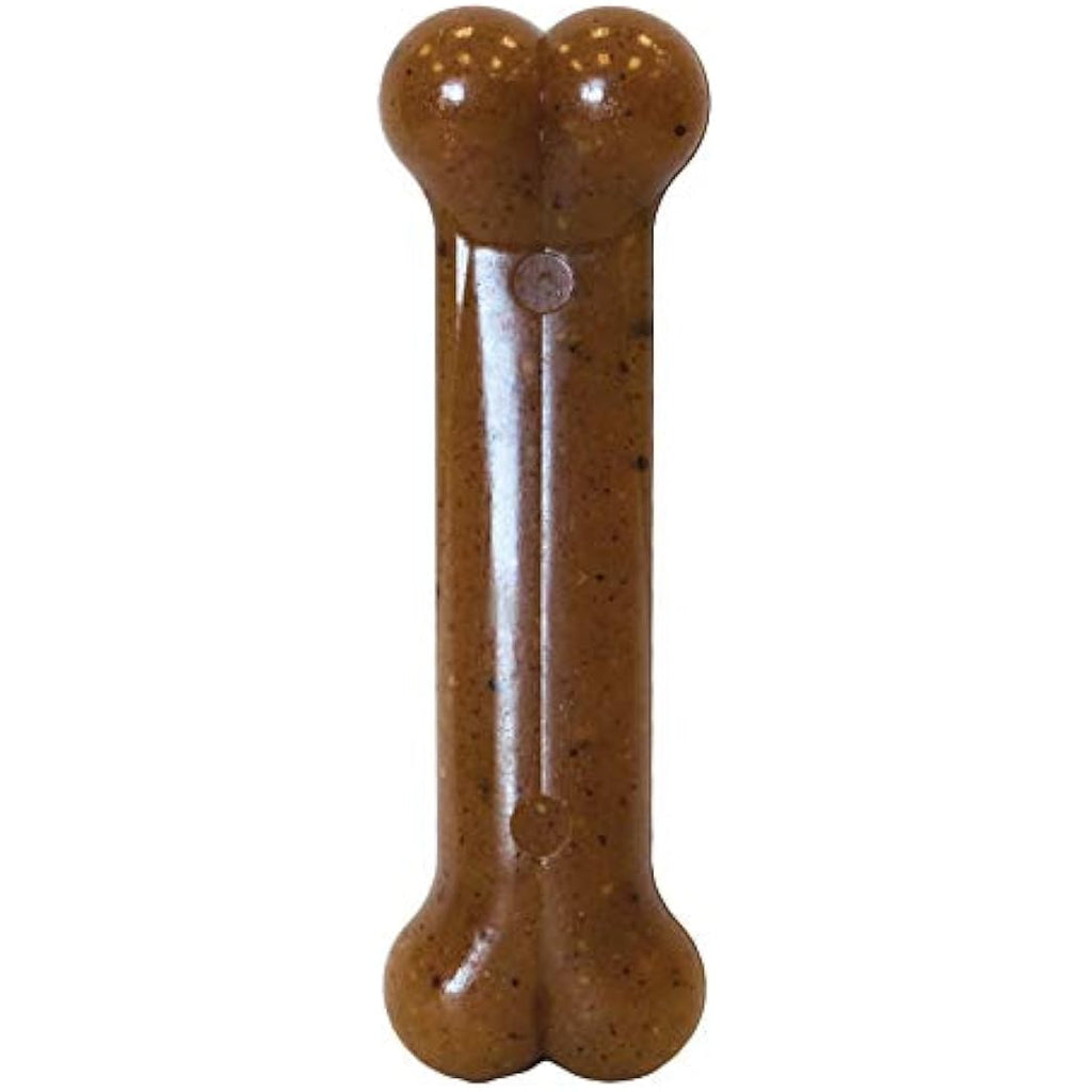 Nylabone Puppy Teething Chew Toy Bone – Chicken Flavor, Small (Up to 11kg)