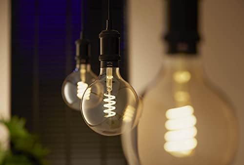 Philips Hue White Ambiance Filament E27 Smart LED Globe – 550 Lumens