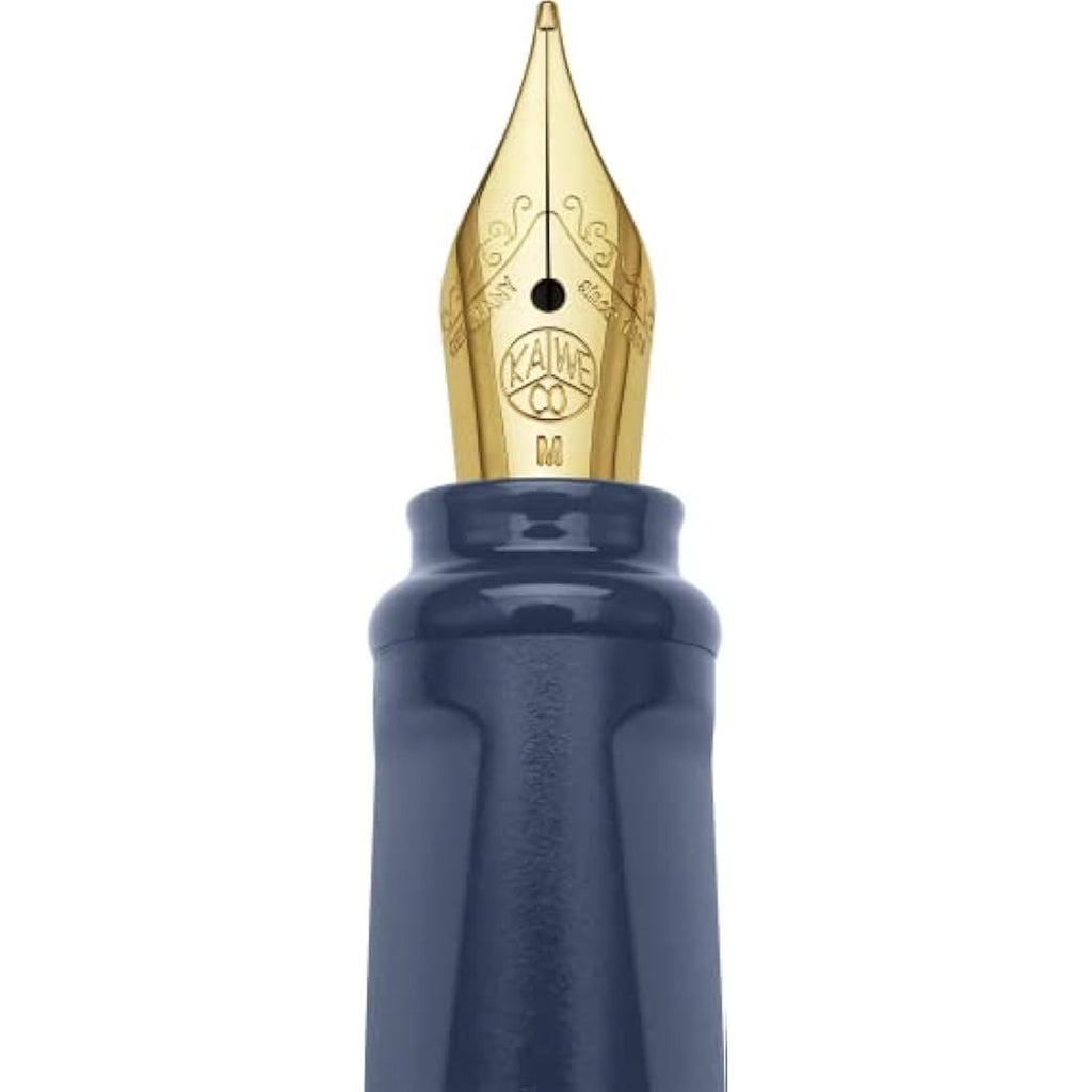 Moleskine x Kaweco Fountain Pen – Blue ABS Plastic with Gold Nib