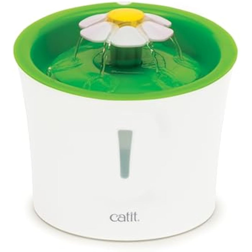 Catit Flower Fountain - 3L Cat Water Dispenser with Level Window