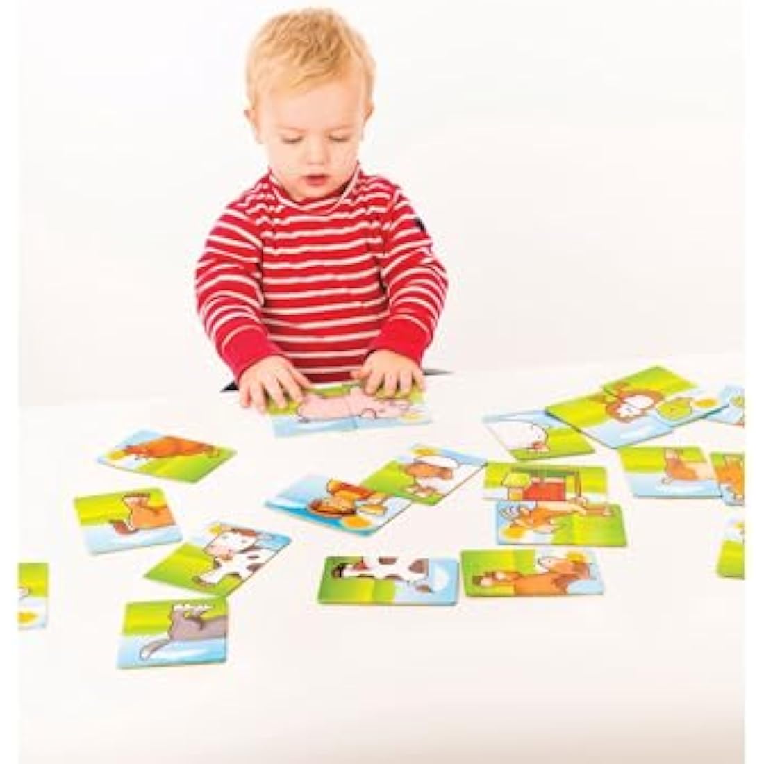 Orchard Toys Farmyard Heads and Tails Matching Game for Toddlers