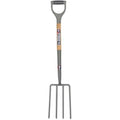 Spear & Jackson Neverbend Carbon Steel Digging Fork | Ash Wood Handle