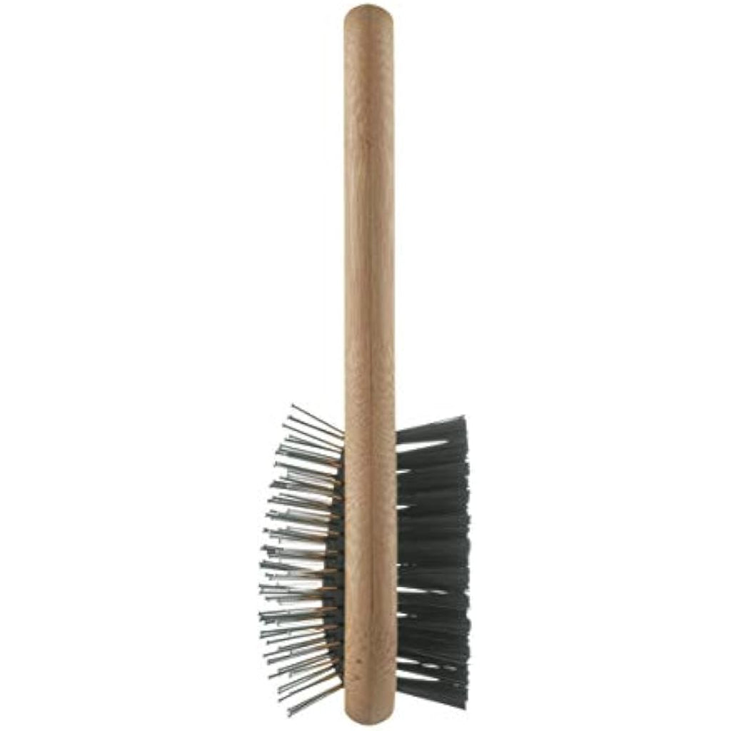 Mikki Bamboo Combi Brush | Eco-Friendly Grooming for Short & Medium Hair