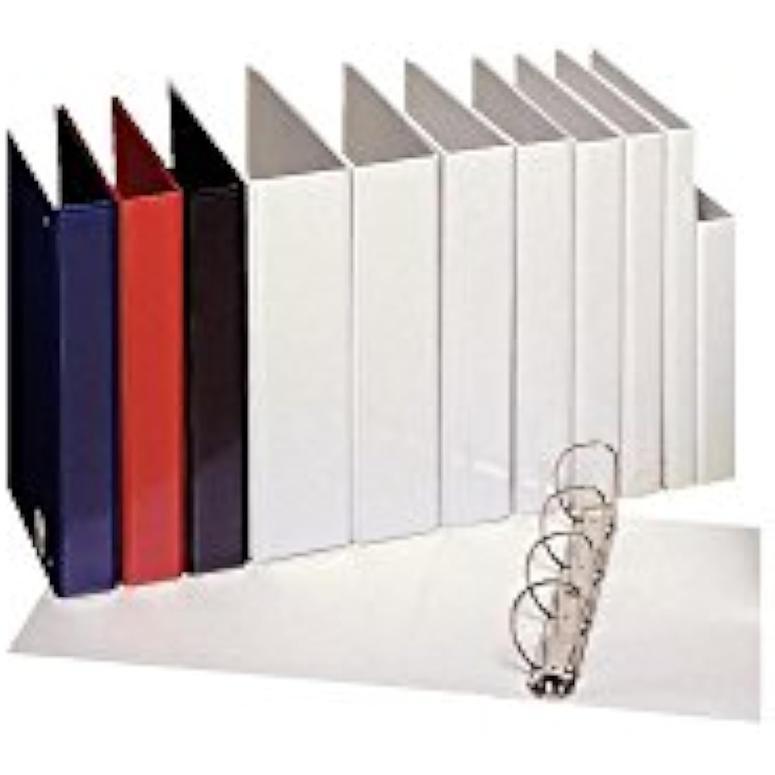 Esselte Essentials A4 Presentation Binder | 4 Round Ring | White
